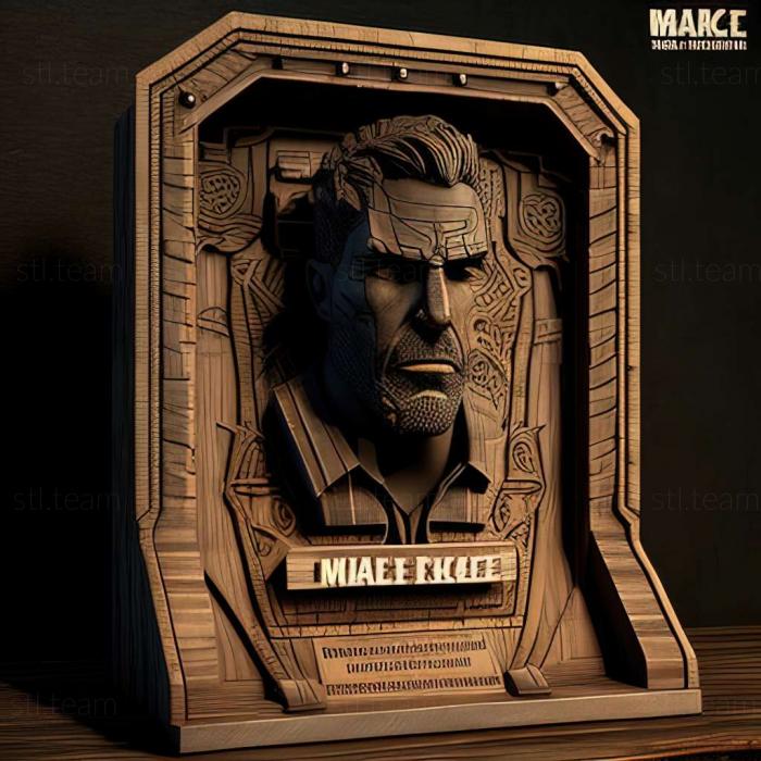 3D модель Игра Max Payne 3 «Переговоры с заложниками» (STL)